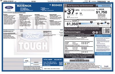 2026 Ford Maverick XL IN-TRANSIT