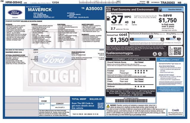 2026 Ford Maverick XL IN-TRANSIT