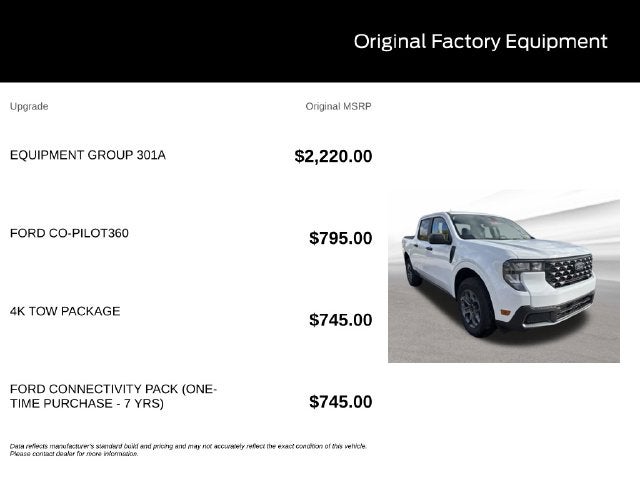 2026 Ford Maverick XLT