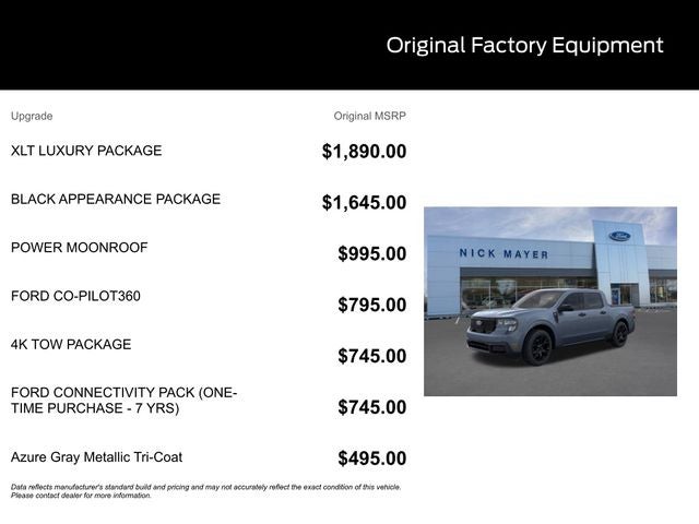 2026 Ford Maverick XLT