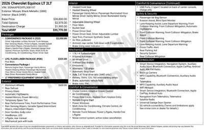 2026 Chevrolet Equinox LT