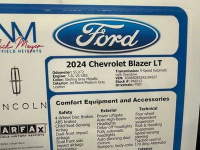 2024 Chevrolet Blazer LT