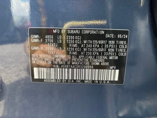 2024 Subaru Outback 2.5i
