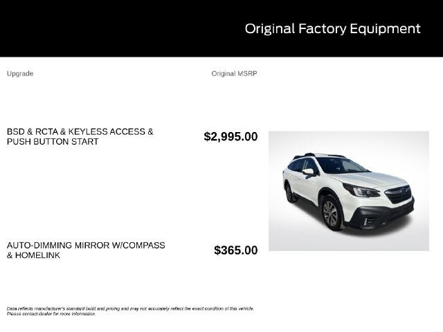 2022 Subaru Outback Premium