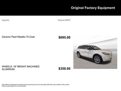 2022 Lincoln Corsair Standard