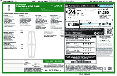 2023 Lincoln Corsair Standard