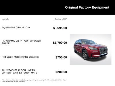 2023 Lincoln Corsair Standard