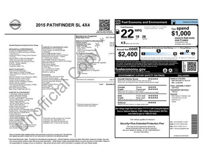 2015 Nissan Pathfinder SL