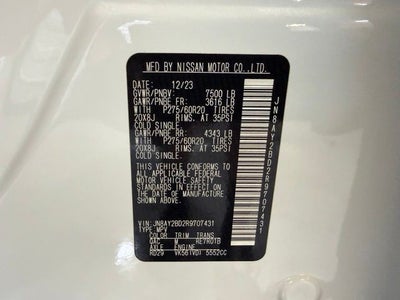 2024 Nissan Armada SL