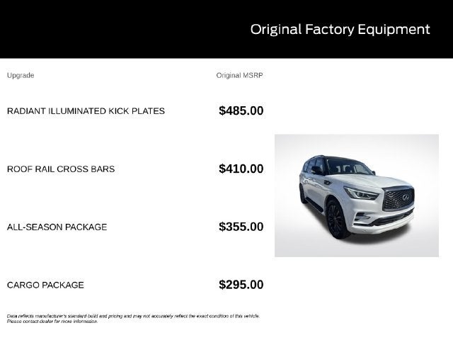 2021 INFINITI QX80 Premium Select