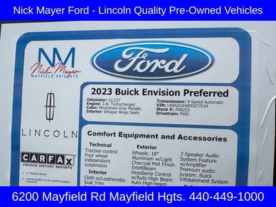 2023 Buick Envision Preferred