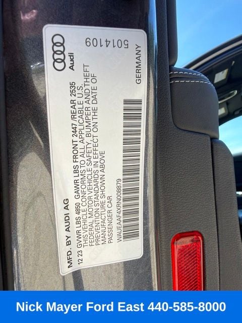 2024 Audi A4 45 S line Premium Plus quattro