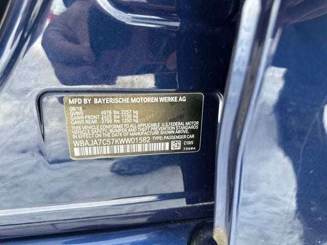 2019 BMW 5 Series 530i xDrive