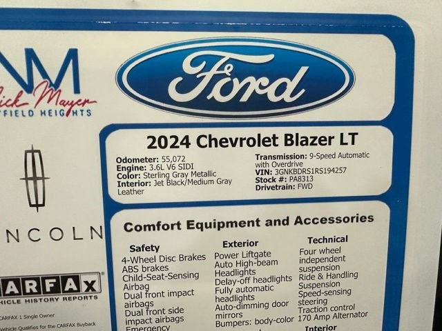 2024 Chevrolet Blazer 3LT