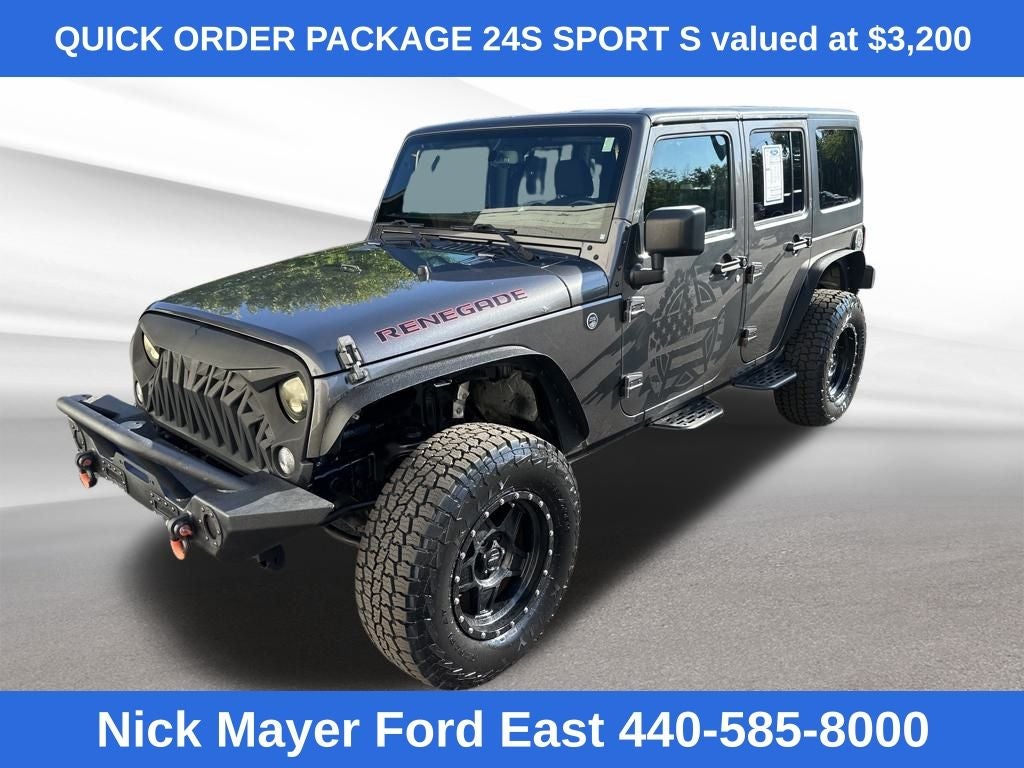 2018 Jeep Wrangler JK Unlimited Sport