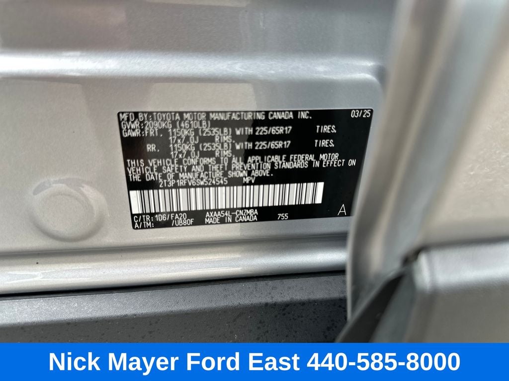 2025 Toyota RAV4 XLE