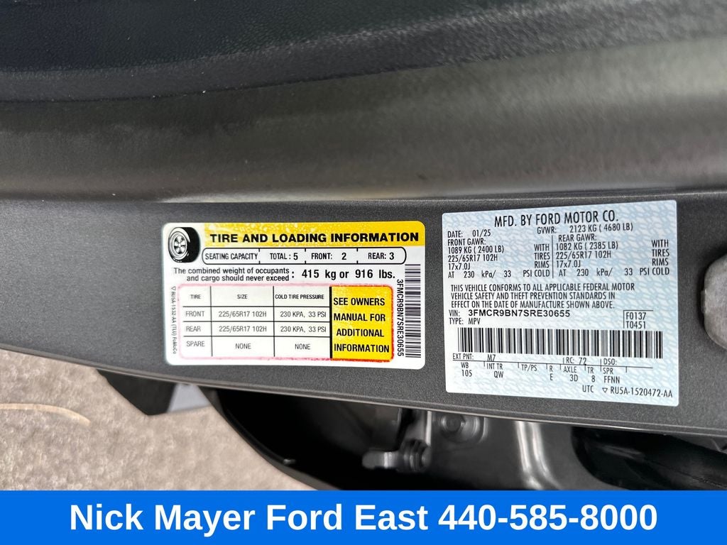 2025 Ford Bronco Sport Big Bend