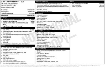 2011 Chevrolet HHR LT 2LT