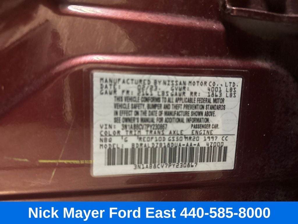 2023 Nissan Sentra SV