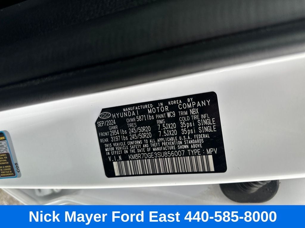 2025 Hyundai Palisade Calligraphy