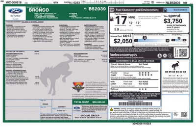 2022 Ford Bronco Wildtrak