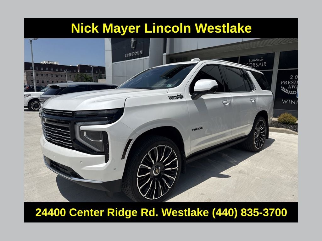 2025 Chevrolet Tahoe High Country