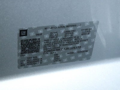 2018 Chevrolet Tahoe LT