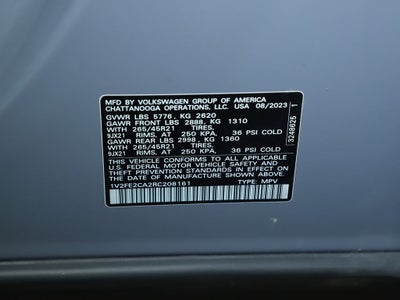 2024 Volkswagen Atlas Cross Sport 2.0T SEL Premium R-Line