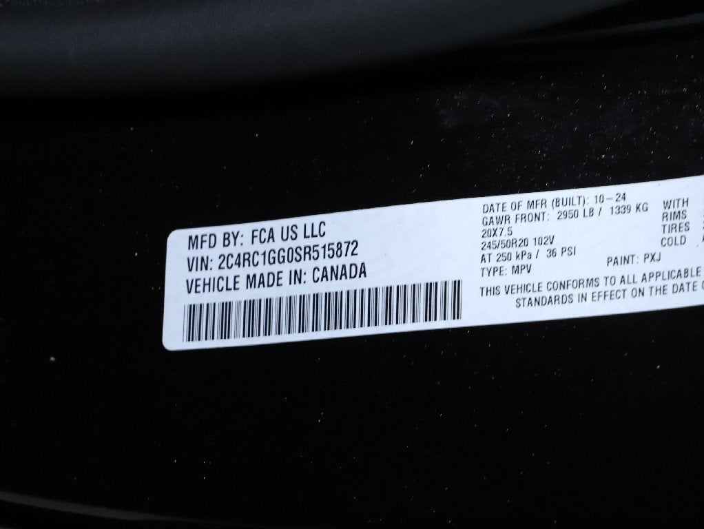 2025 Chrysler Pacifica Limited