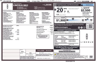 2019 Lincoln MKC Reserve