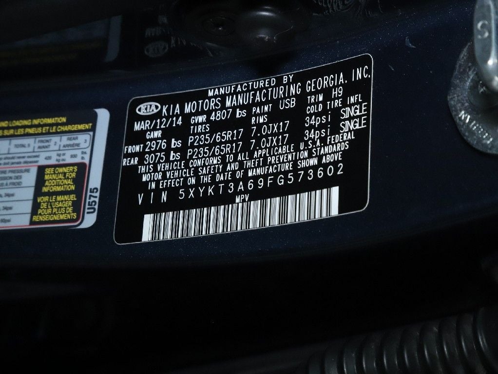 2015 Kia Sorento LX