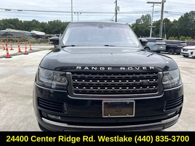2017 Land Rover Range Rover 3.0L V6 Turbocharged Diesel Td6
