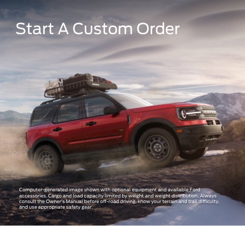 Start a custom order | Nick Mayer Ford West in Avon Lake OH