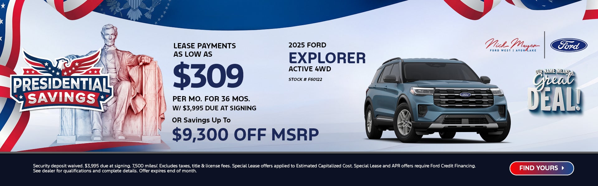 2025 Ford Explorer Active 4WD