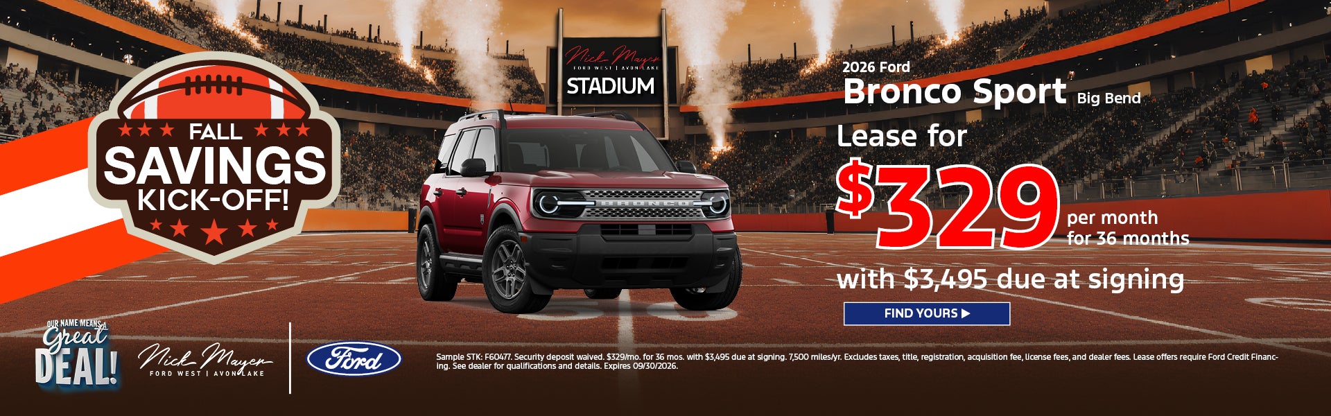 2026 FORD BRONCO SPORT