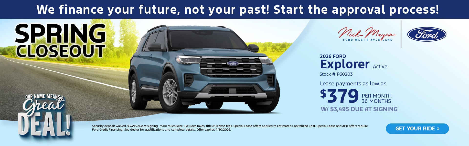 2026 Ford Explorer Active