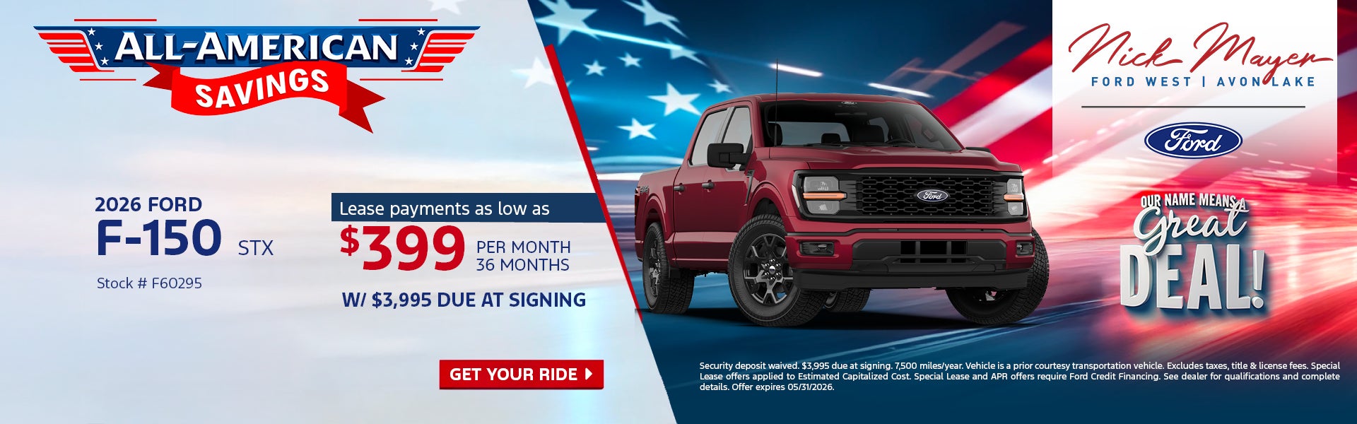 2026 Ford F150 STX