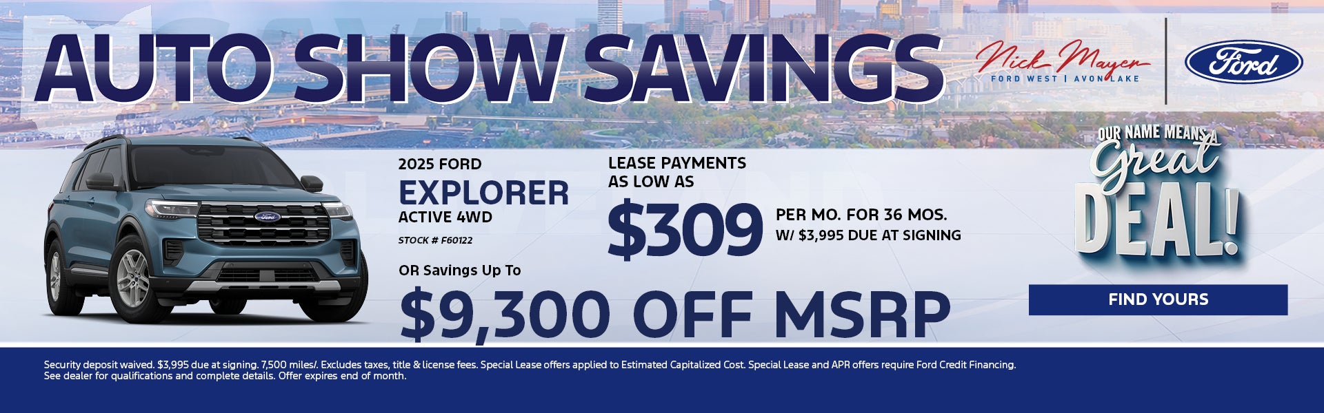 2025 Ford Explorer Active 4WD