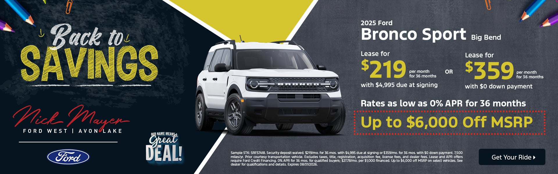 2025 Ford Bronco Sport Big Bend