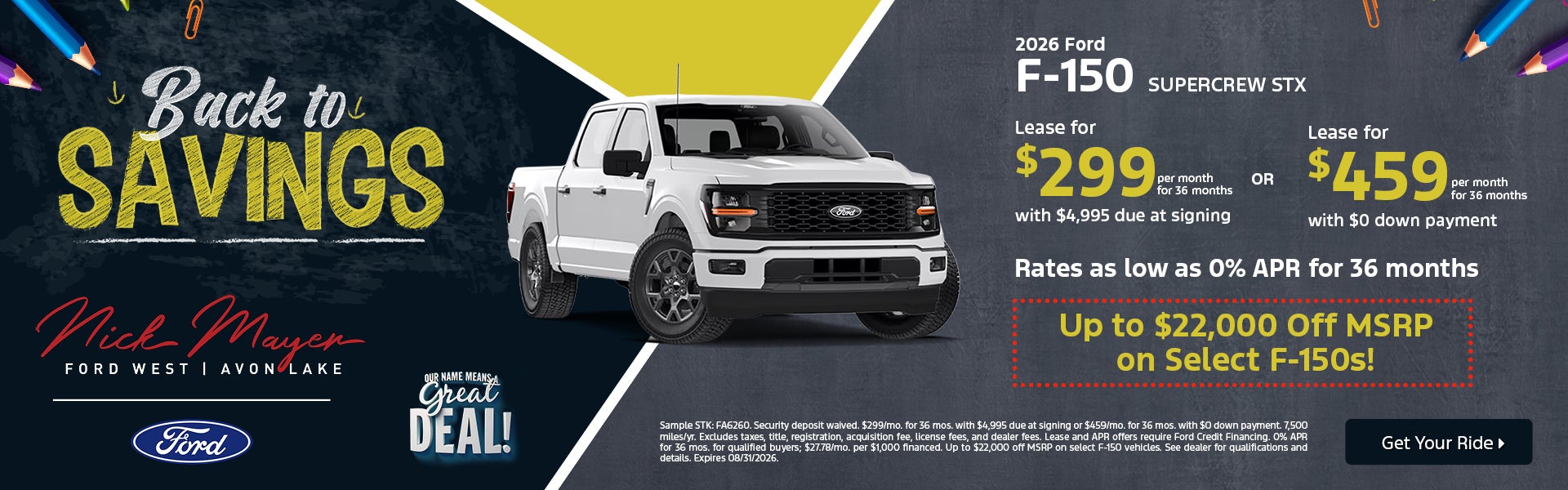 2026 Ford F-150 Supercrew STX