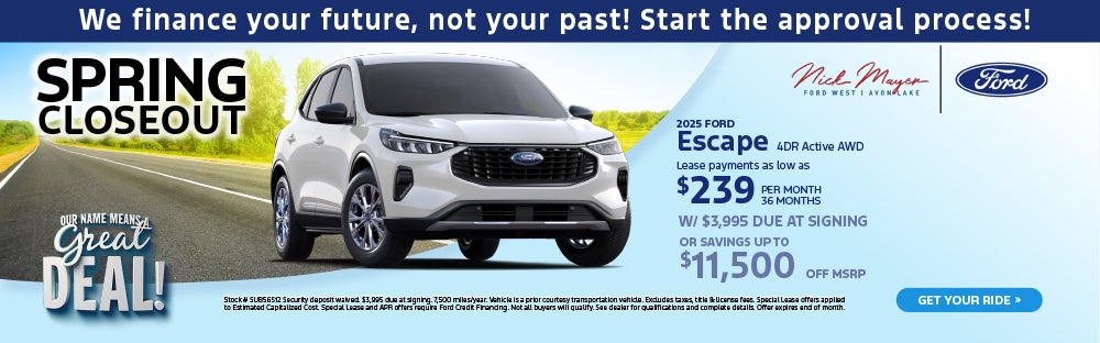 Nick Mayer Ford Ford West