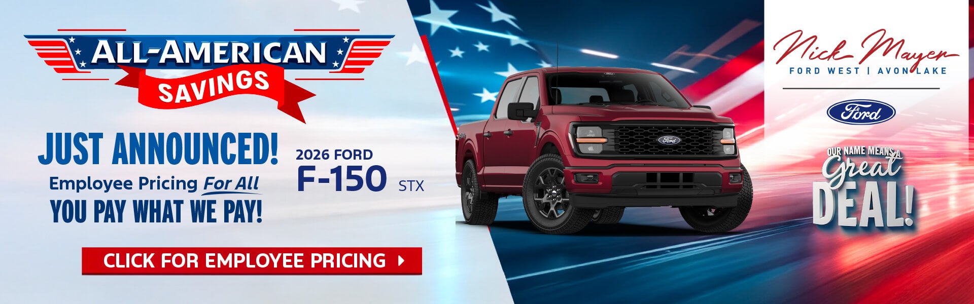 2026 Ford F150 STX