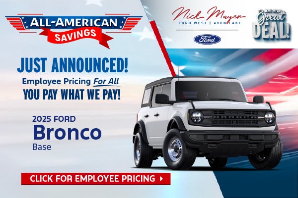 2025 Bronco base