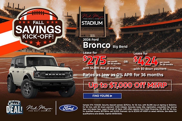 2026 Ford Bronco Big Bend