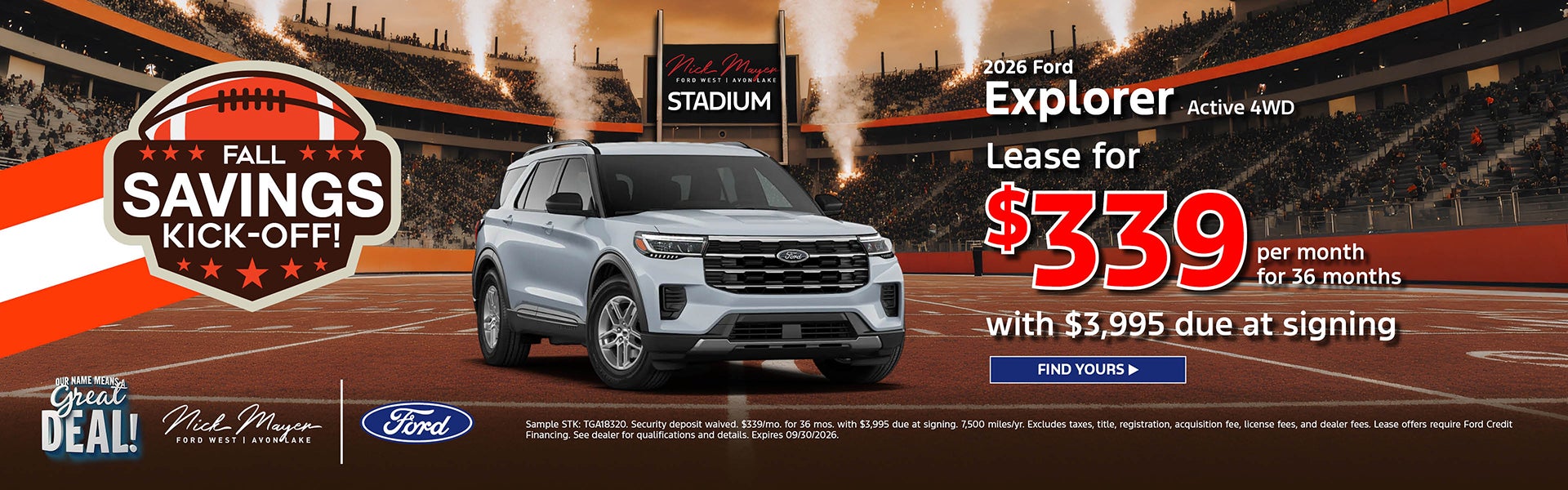 2026 Ford Explorer Active