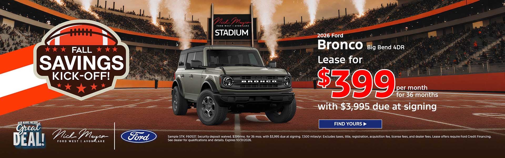 2026 Ford Bronco Big Bend 4DR