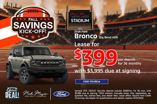 2026 Ford Bronco Big Bend 4DR